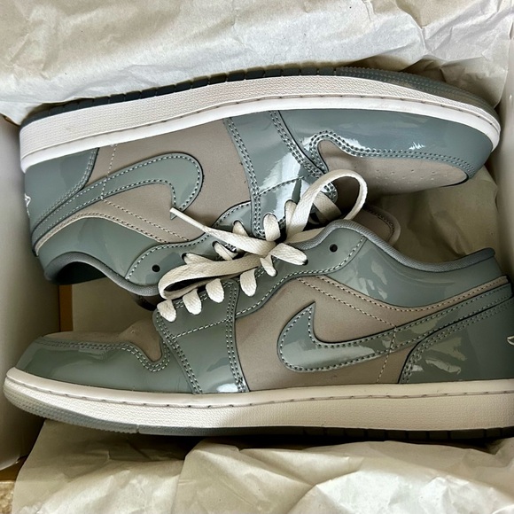 Jordan Gray and Silver Sneakers Premium Comfort main image 0